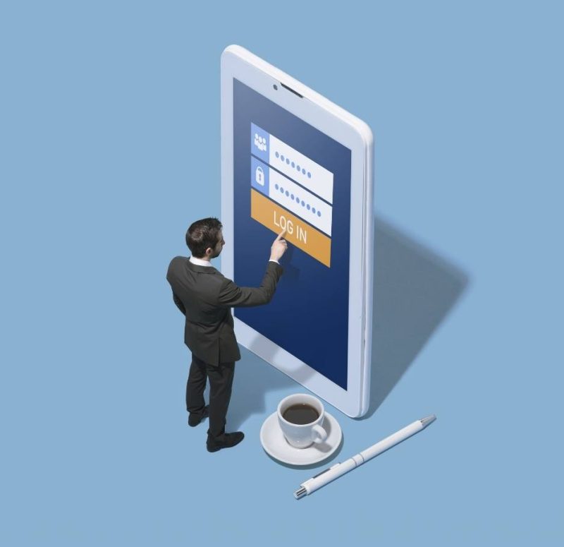 Mobile App Development Login Screen